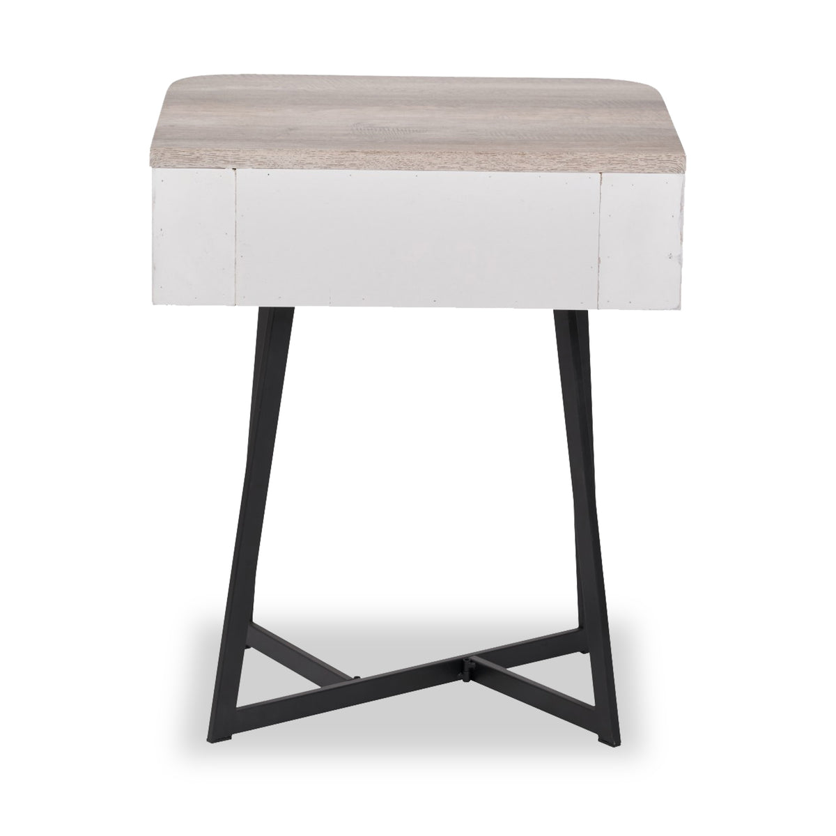 Ukiah Grey Oak 1 Drawer Unit from Roseland Furniture