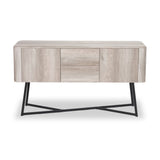 Ukiah Grey Oak 2 Door 2 Drawer Sideboard from Roseland Furniture
