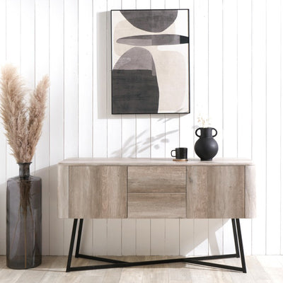 Ukiah Oak Effect Large Sideboard