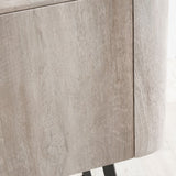 Ukiah Grey Oak 2 Door 2 Drawer Sideboard from Roseland Furniture