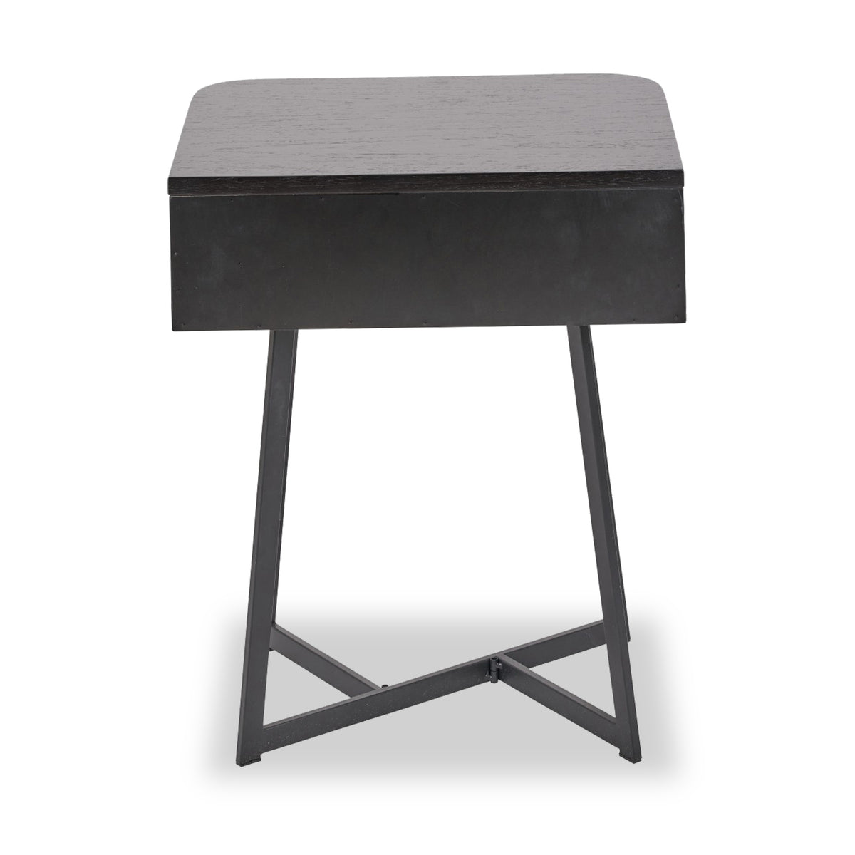 Ukiah Black Ash 1 Drawer Unit from Roseland Furniture
