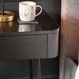 Ukiah Black Ash 1 Drawer Unit from Roseland Furniture