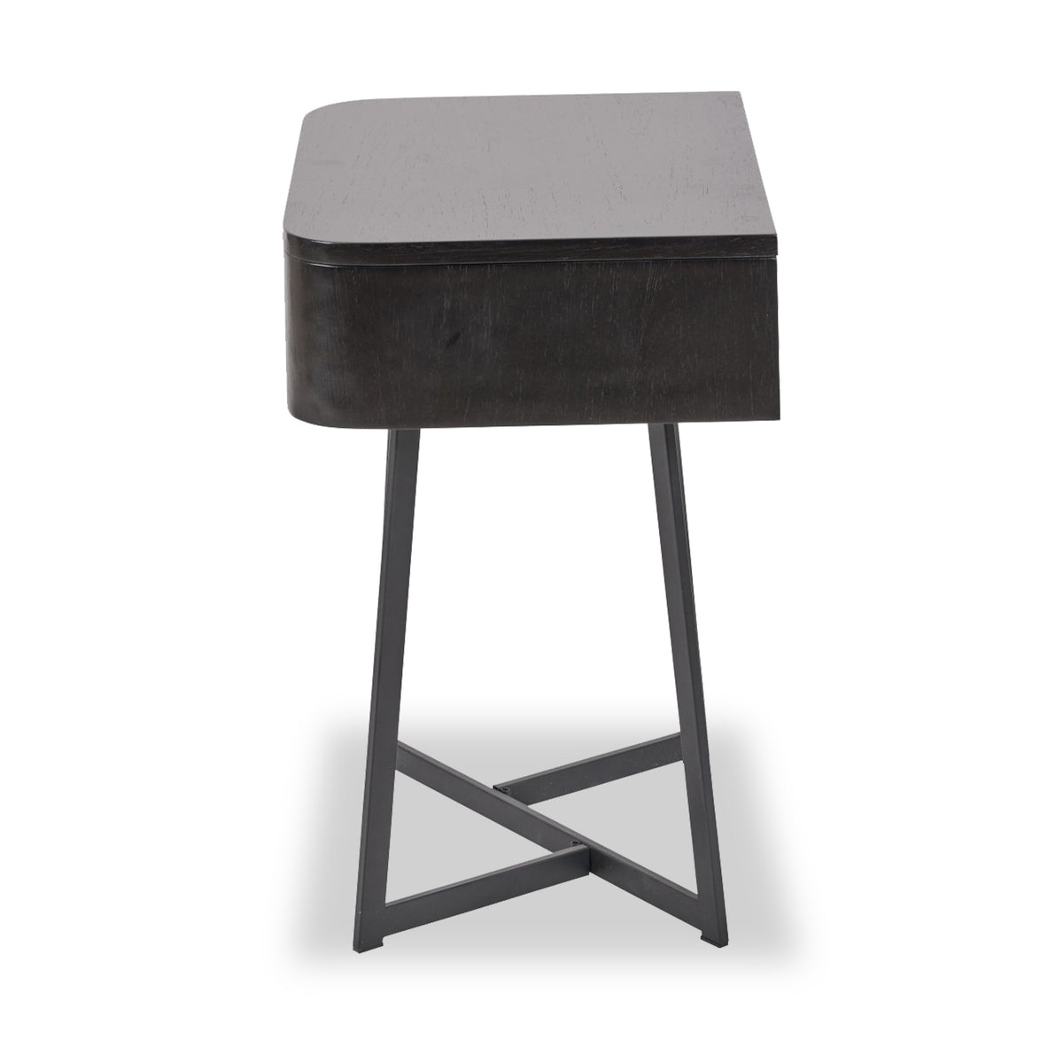 Ukiah Black Ash 1 Drawer Unit from Roseland Furniture
