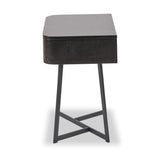 Ukiah Black Ash 1 Drawer Unit from Roseland Furniture