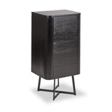Ukiah Black Ash Tallboy from Roseland Furniture