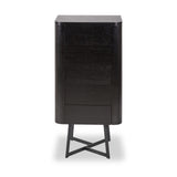 Ukiah Black Ash Tallboy from Roseland Furniture