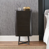 Ukiah Black Ash Tallboy from Roseland Furniture