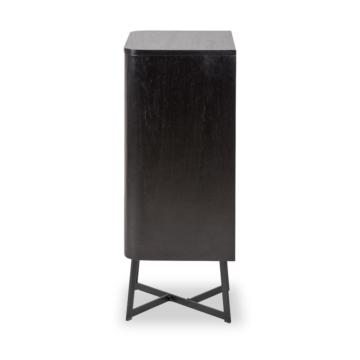 Ukiah Black Ash Tallboy from Roseland Furniture