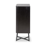 Ukiah Black Ash Tallboy from Roseland Furniture