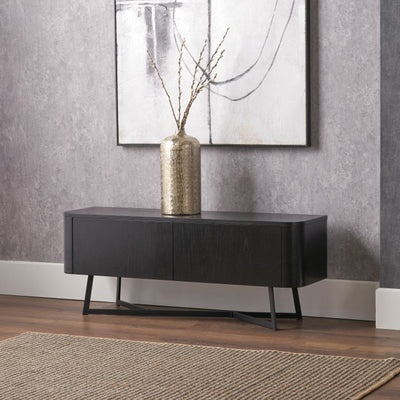 Ukiah Black Ash 120cm TV Unit