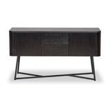 Ukiah Black Ash 2 Door 2 Drawer Sideboard from Roseland Furniture