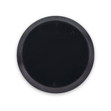 Venice Angled Frame Round Wall Mirror Graphite S from Roseland Furniture