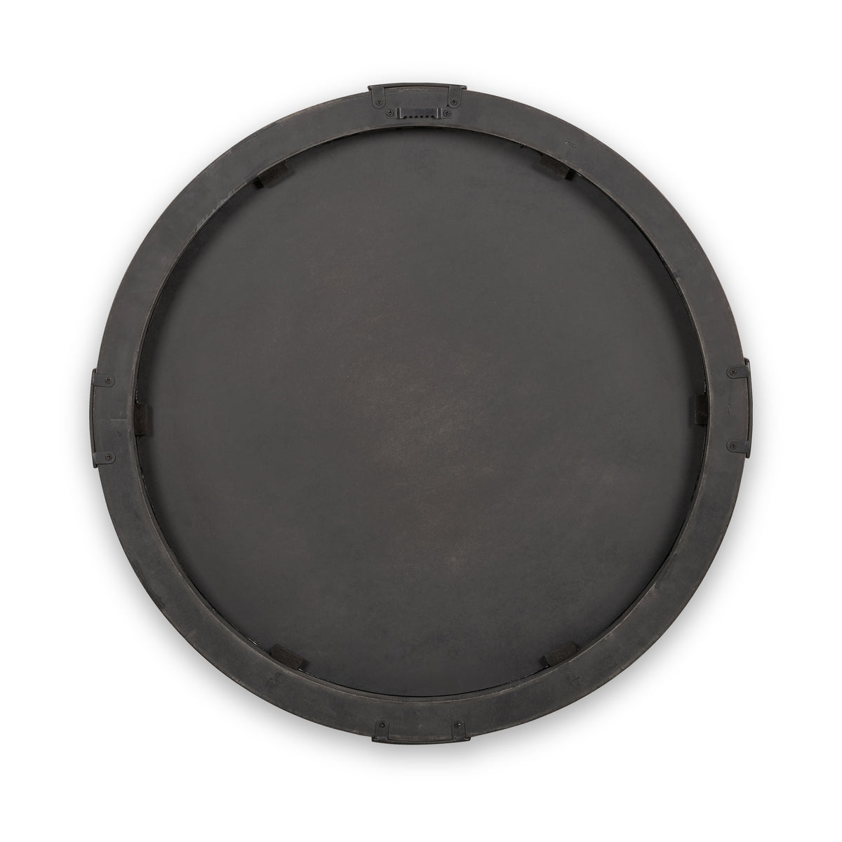 Elwood Walnut Wood Effect Wall Mirror from Roseland Furniture