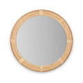Amara Natural Bamboo Framed Wall Mirror from Roseland Furniture