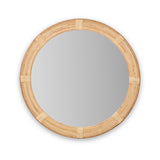 Amara Natural Bamboo Framed Wall Mirror from Roseland Furniture