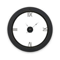 Newborough Burr Wood Effect Wall Clock from Roseland Furniture