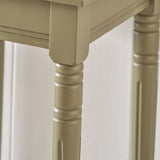 Heritage Olive Pine Wood Accent Table from Roseland Furniture