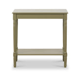 Heritage Olive Pine Wood Console Table from Roseland Furniture