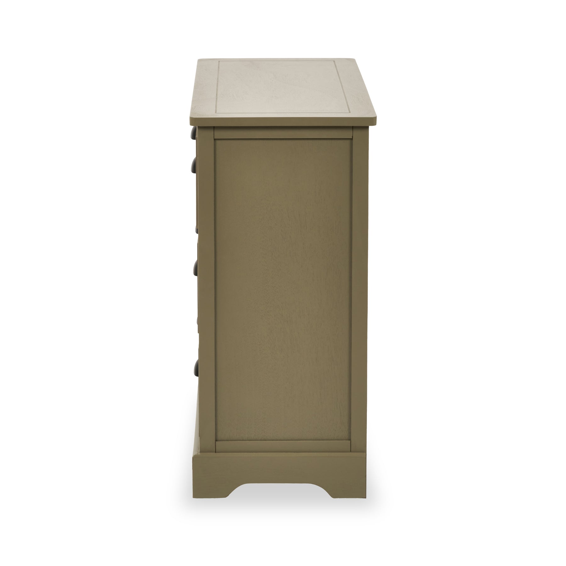 Croft Olive Pine Wood 6 Drawer Unit from Roseland Furniture