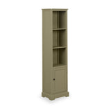 Croft Pine Display Cabinet Olive from Roseland Furniture