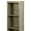 Croft Pine Display Cabinet Olive from Roseland Furniture