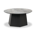 Myana Marble Effect Coffee Table from Roseland Furniture