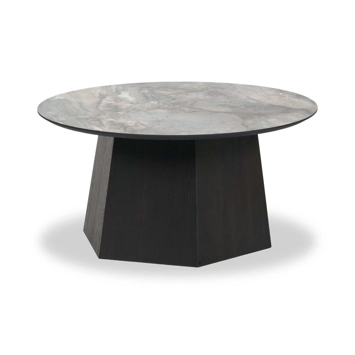 Myana Marble Effect Coffee Table from Roseland Furniture