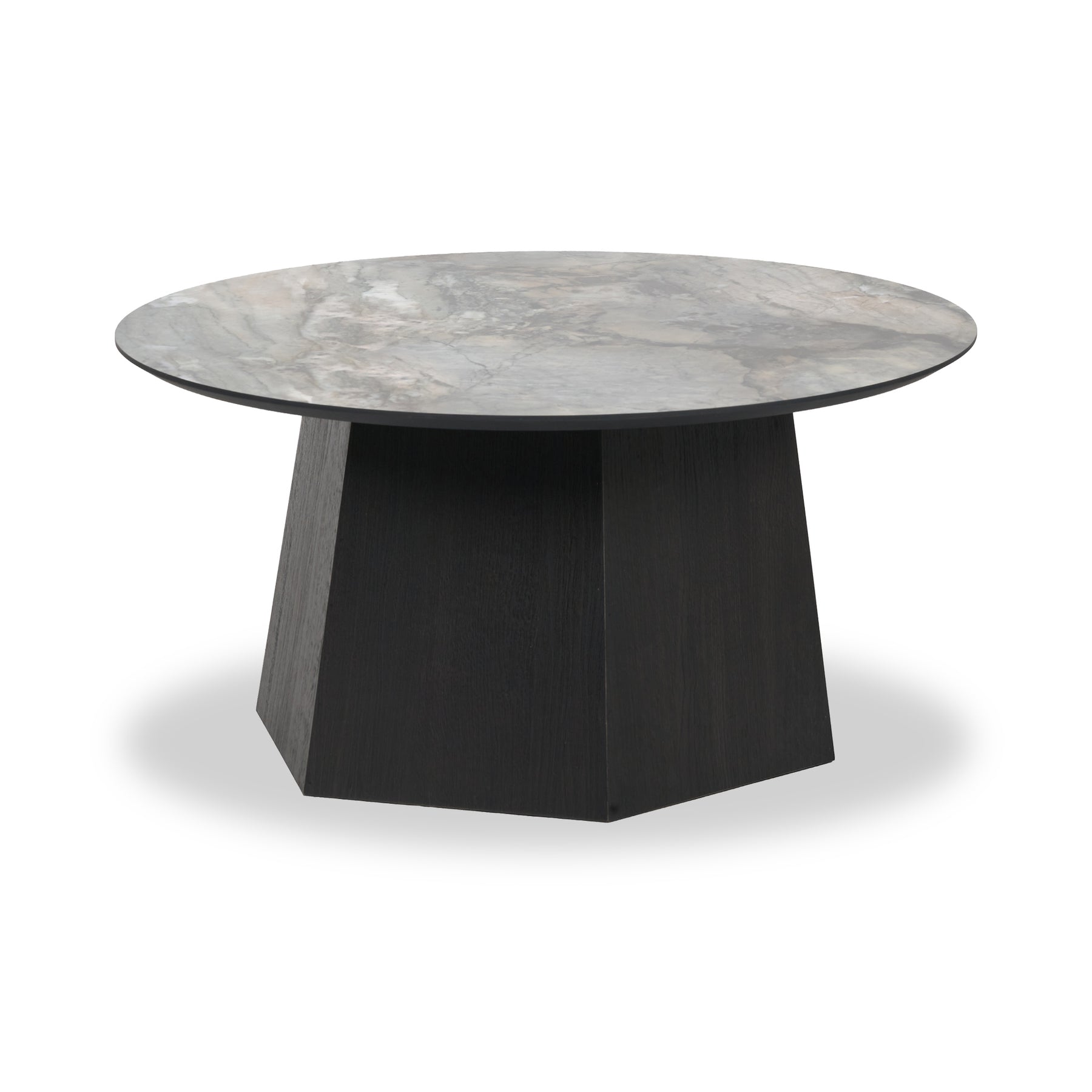 Myana Marble Effect Coffee Table from Roseland Furniture