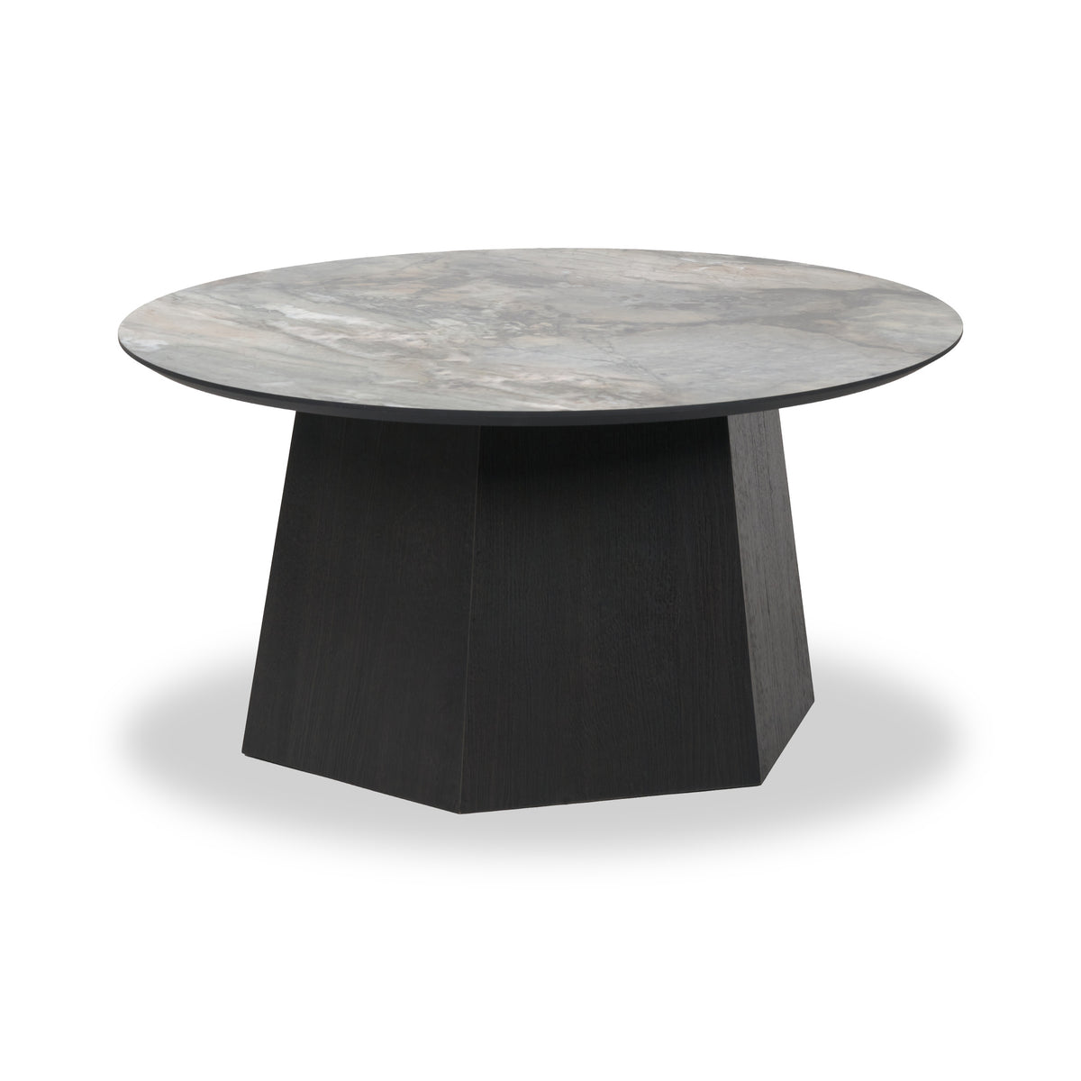 Myana Marble Effect Coffee Table from Roseland Furniture