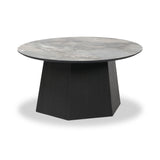 Myana Marble Effect Coffee Table from Roseland Furniture