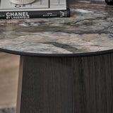 Myana Marble Effect Coffee Table from Roseland Furniture