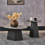 Myana Marble Effect Coffee Table from Roseland Furniture
