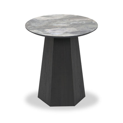 Myana Marble Effect Side Table
