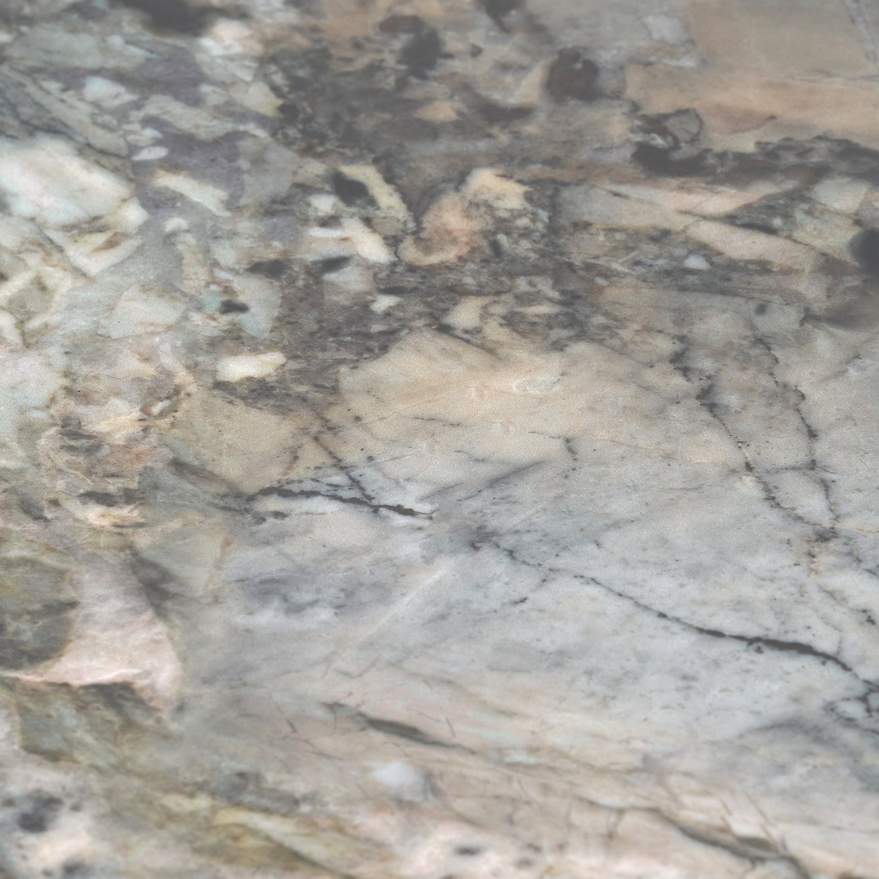 Myana Marble Effect Side Table from Roseland Furniture