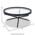 Elwood Glass Coffee Table from Roseland Furniture