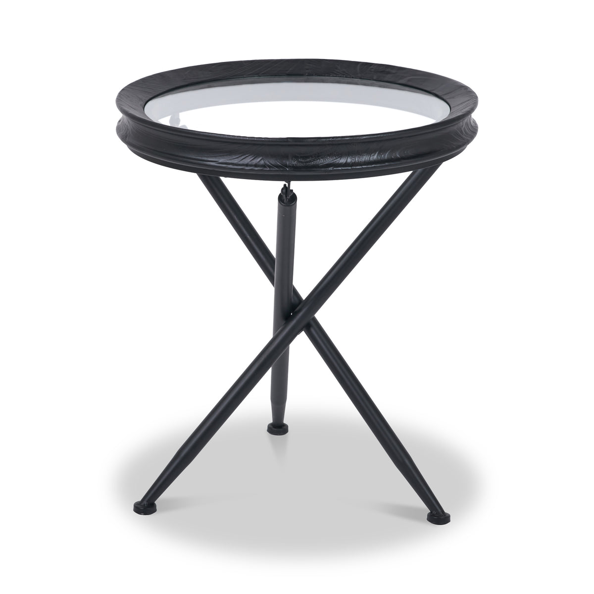 Elwood Glass Side Table from Roseland Furniture