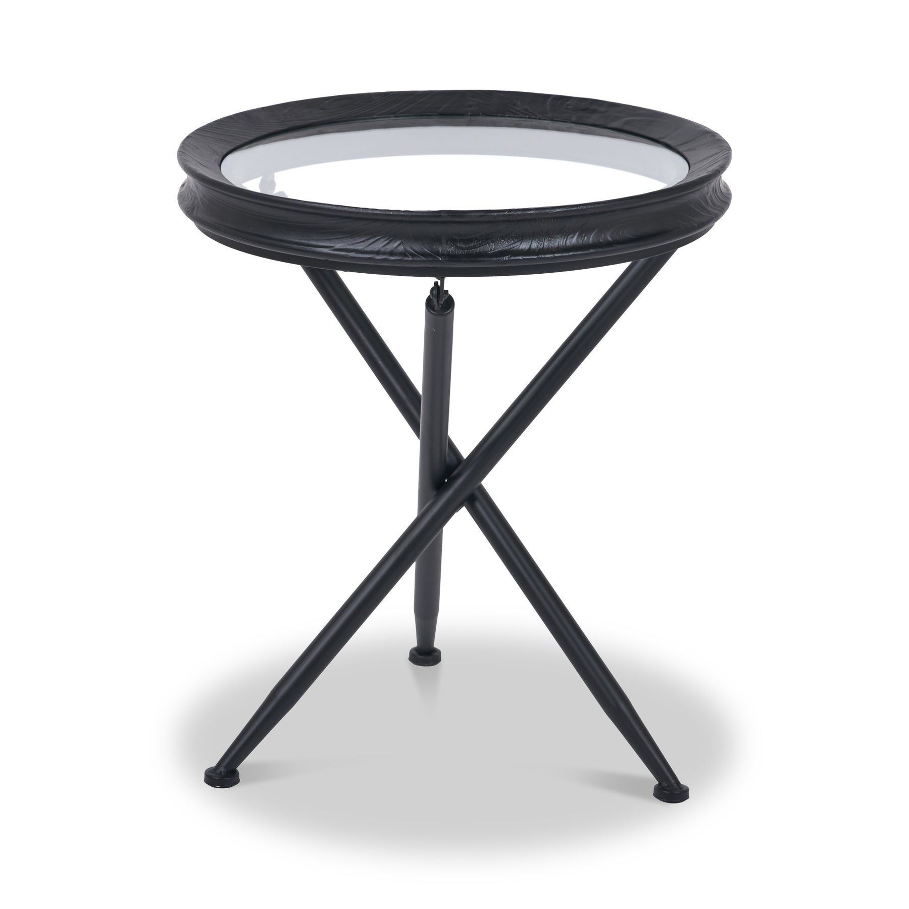 Elwood Glass Side Table from Roseland Furniture