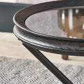 Elwood Glass Side Table from Roseland Furniture