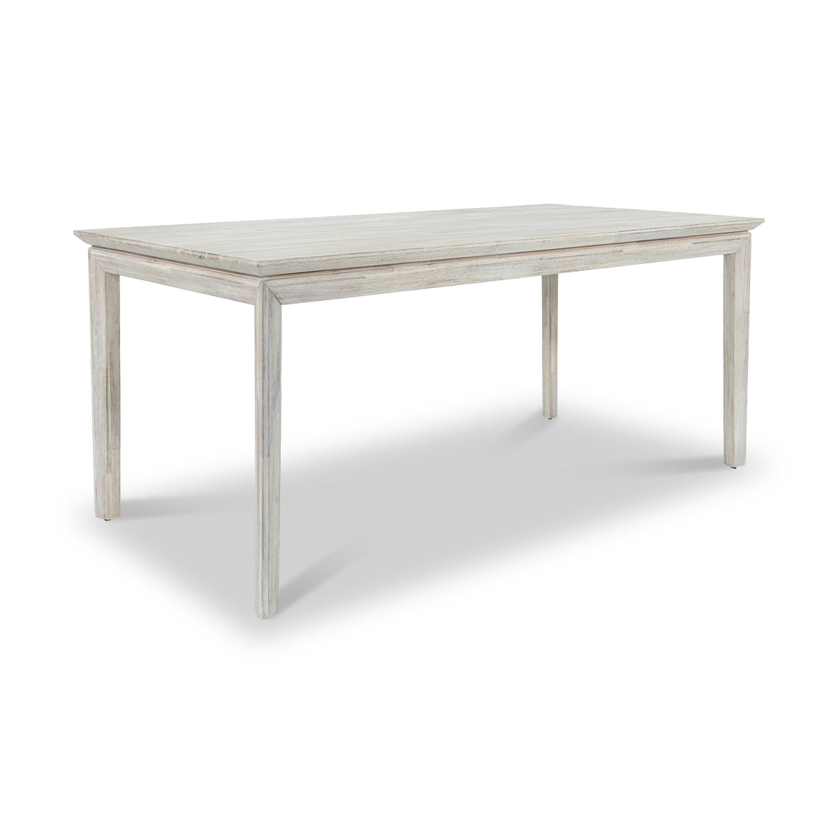 Gio White Sand Acacia 180cm Dining Table from Roseland Furniture