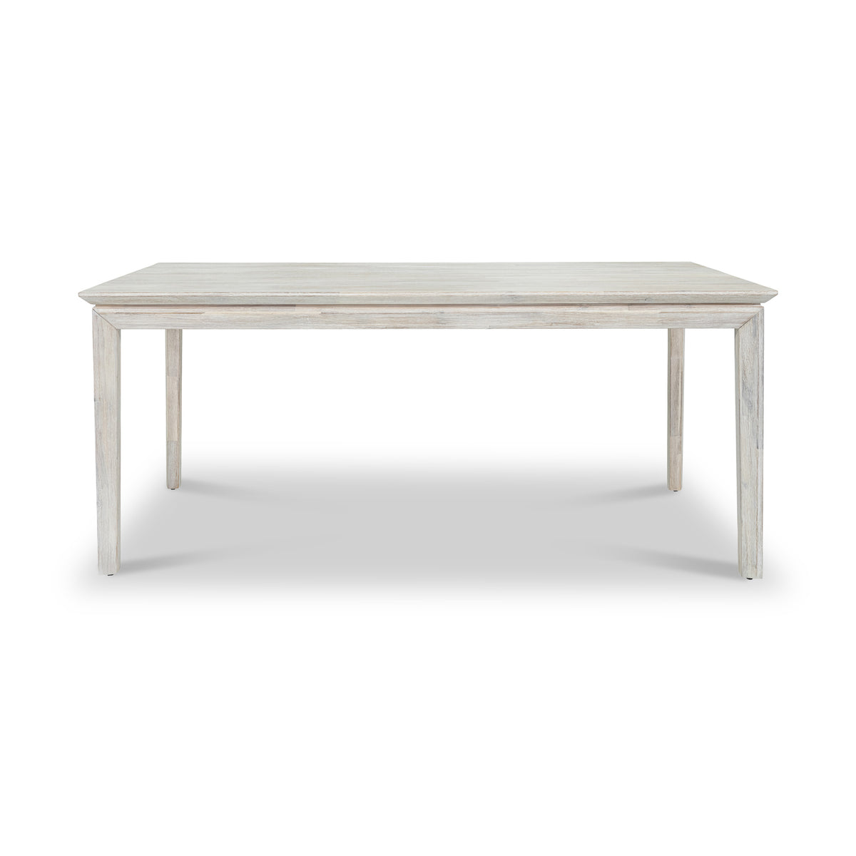 Gio White Sand Acacia 180cm Dining Table from Roseland Furniture