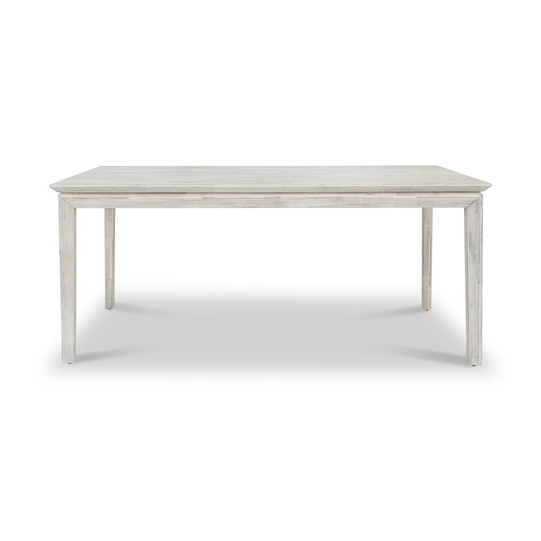 Gio White Sand Acacia 180cm Dining Table from Roseland Furniture