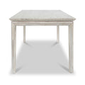 Gio White Sand Acacia 180cm Dining Table from Roseland Furniture