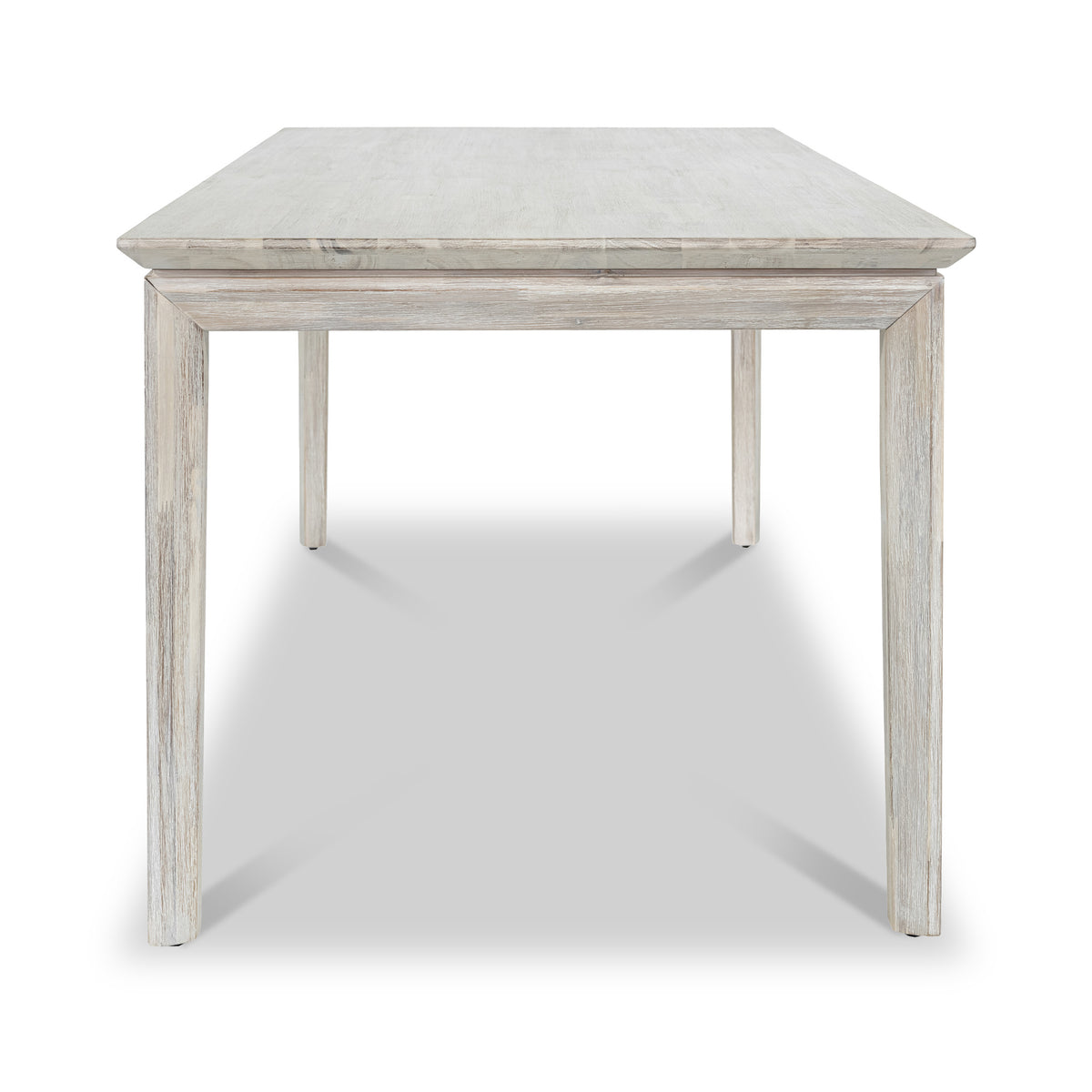 Gio White Sand Acacia 180cm Dining Table from Roseland Furniture