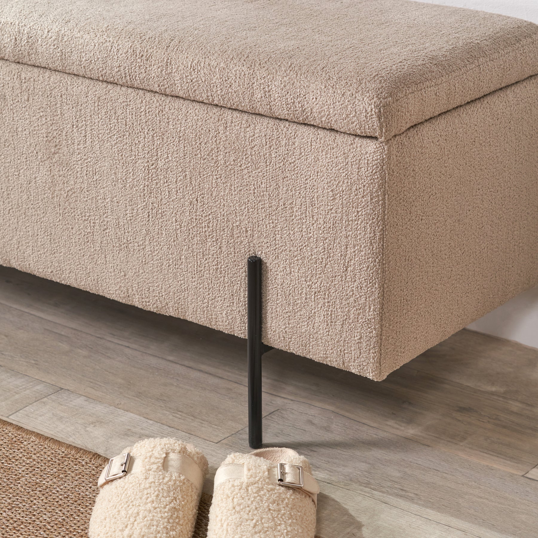 Catania Teddy Storage Bench from Roseland Furniture