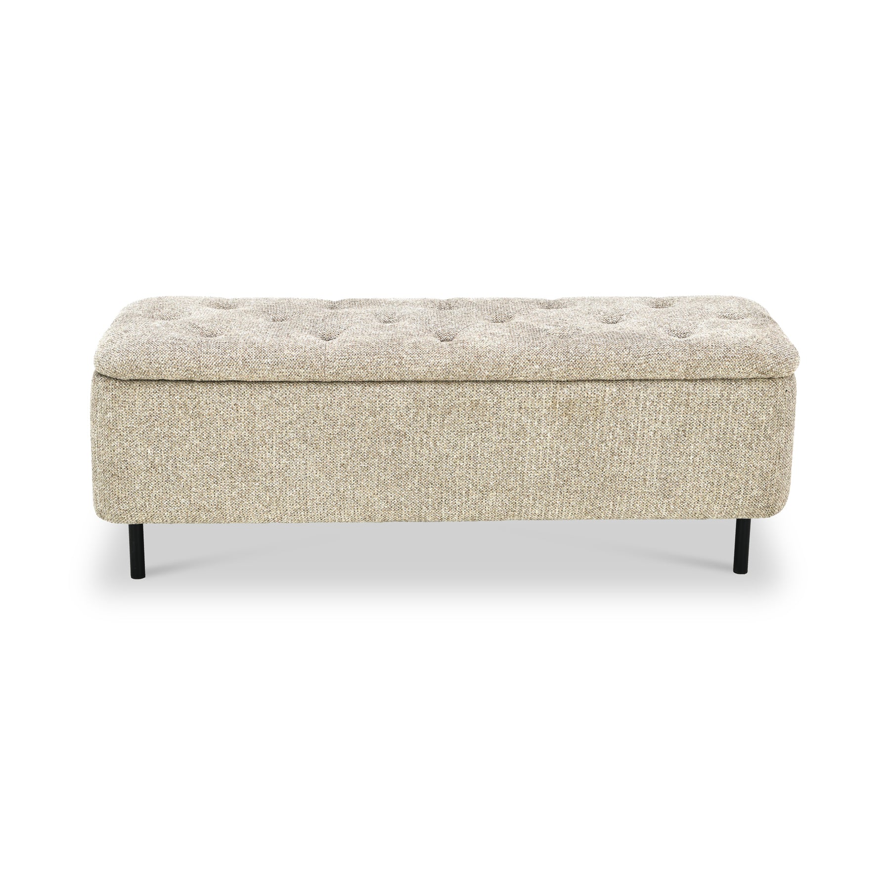 Else Buttoned Storage Ottoman from Roseland Furniture