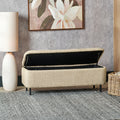 Else Buttoned Storage Ottoman from Roseland Furniture