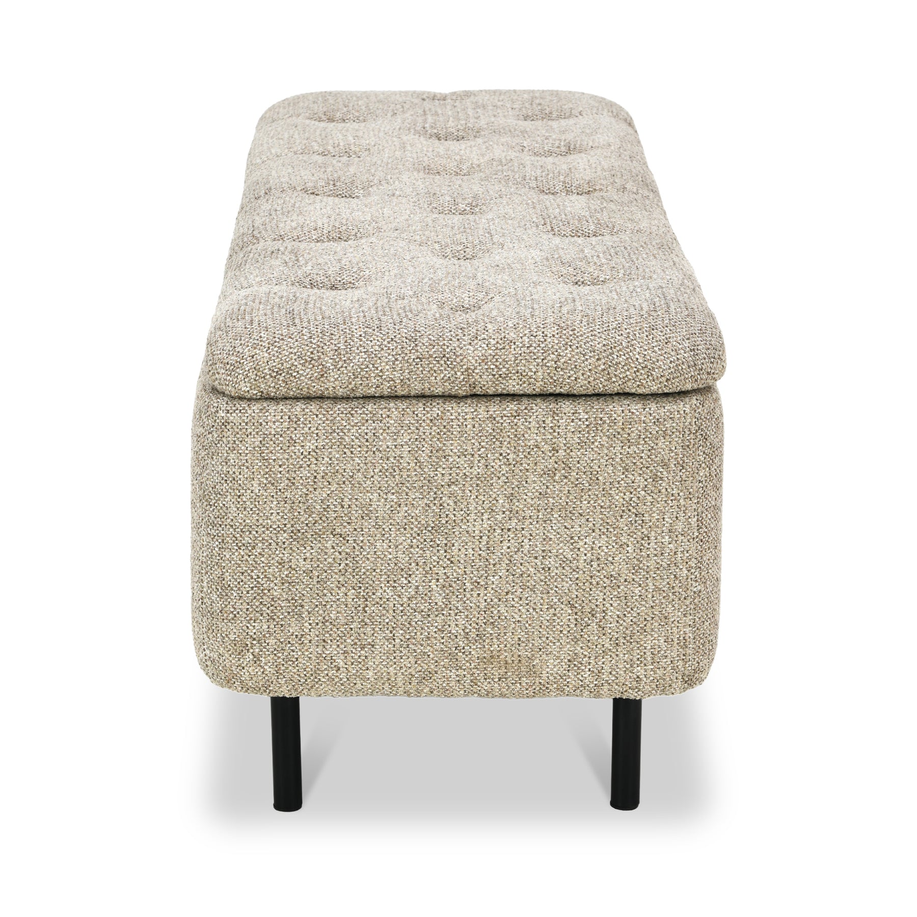 Else Buttoned Storage Ottoman from Roseland Furniture