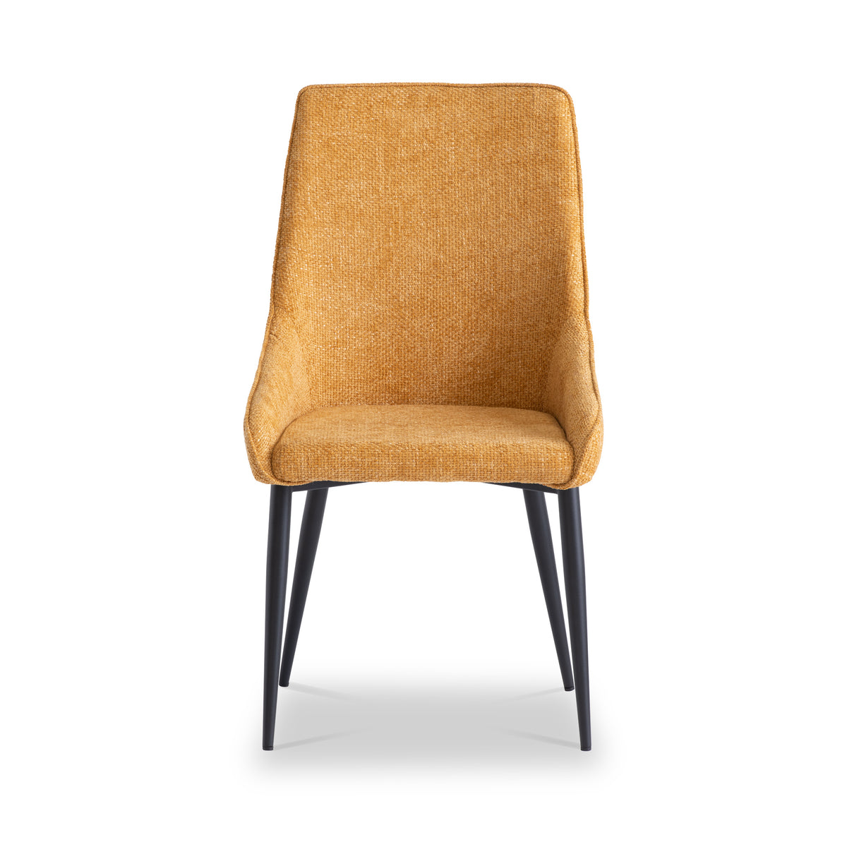 Perth Mustard Dining Chair by Roseland Furniture