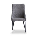 Perth Graphite Dining Chair by Roseland Furniture