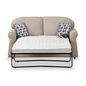Giselle Fawn Soft Weave 2 Seater Sofabed with Mono Scatter Cushions from Roseland Furniture